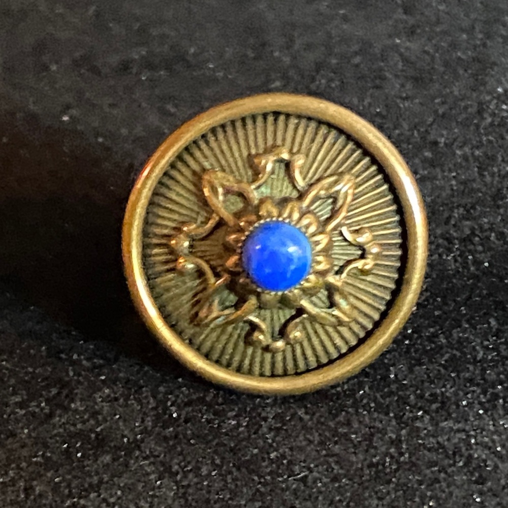 Jan Michaels of San Francisco Semiprecious Stone Ring, Adjustable